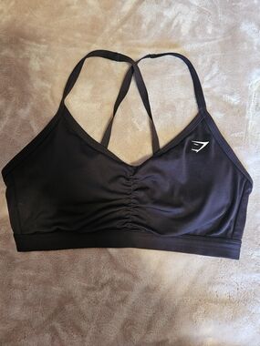 3 For $15🎊 Gymshark Ruched Sports Bra - Plum Brown